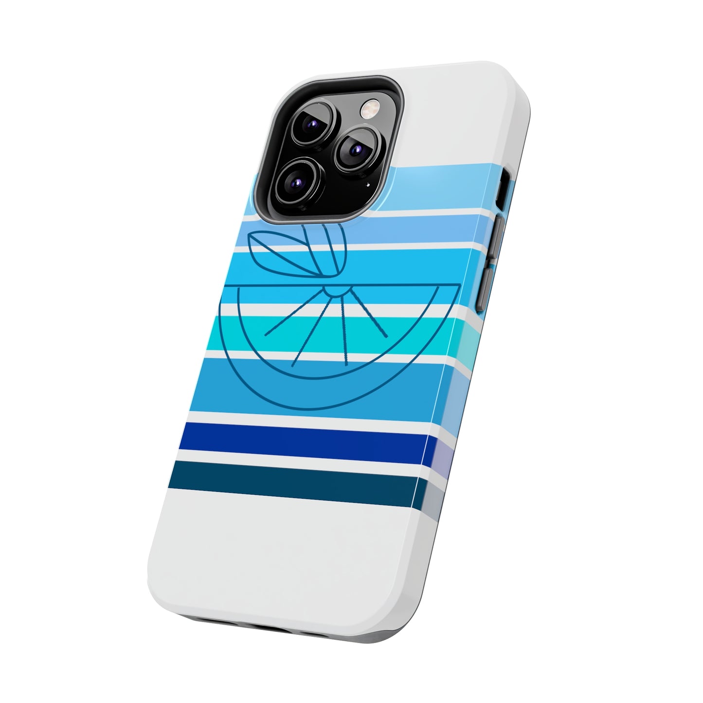 HLC Blue Stripes Tough Phone Cases