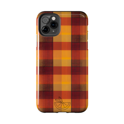 Vintage Fall Plaid HLC Tough Phone Cases