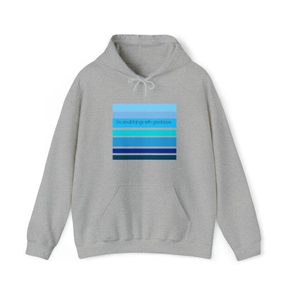 HLC Blue Stripes Unisex Heavy Blend™ Hooded Sweatshirt