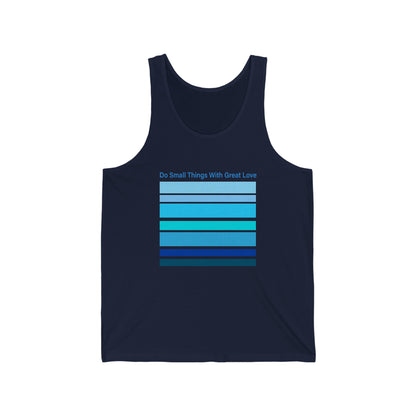 HLC Blue Stripes DSTWGL Unisex Jersey Tank