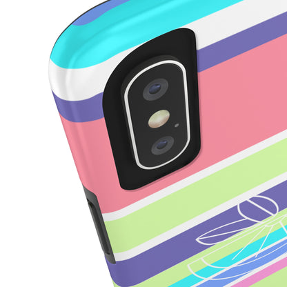 Beachy Stripes Tough Phone Cases