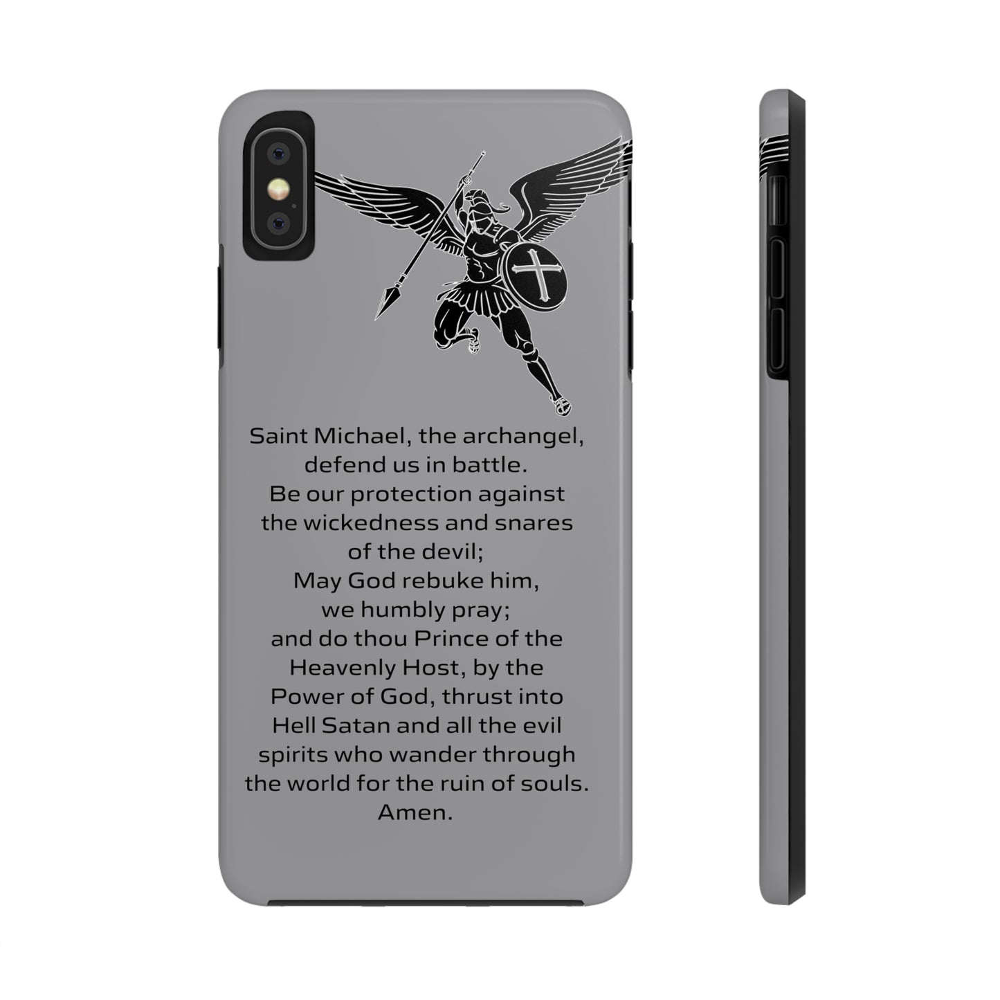 Saint Michael Art Design Tough Phone Cases