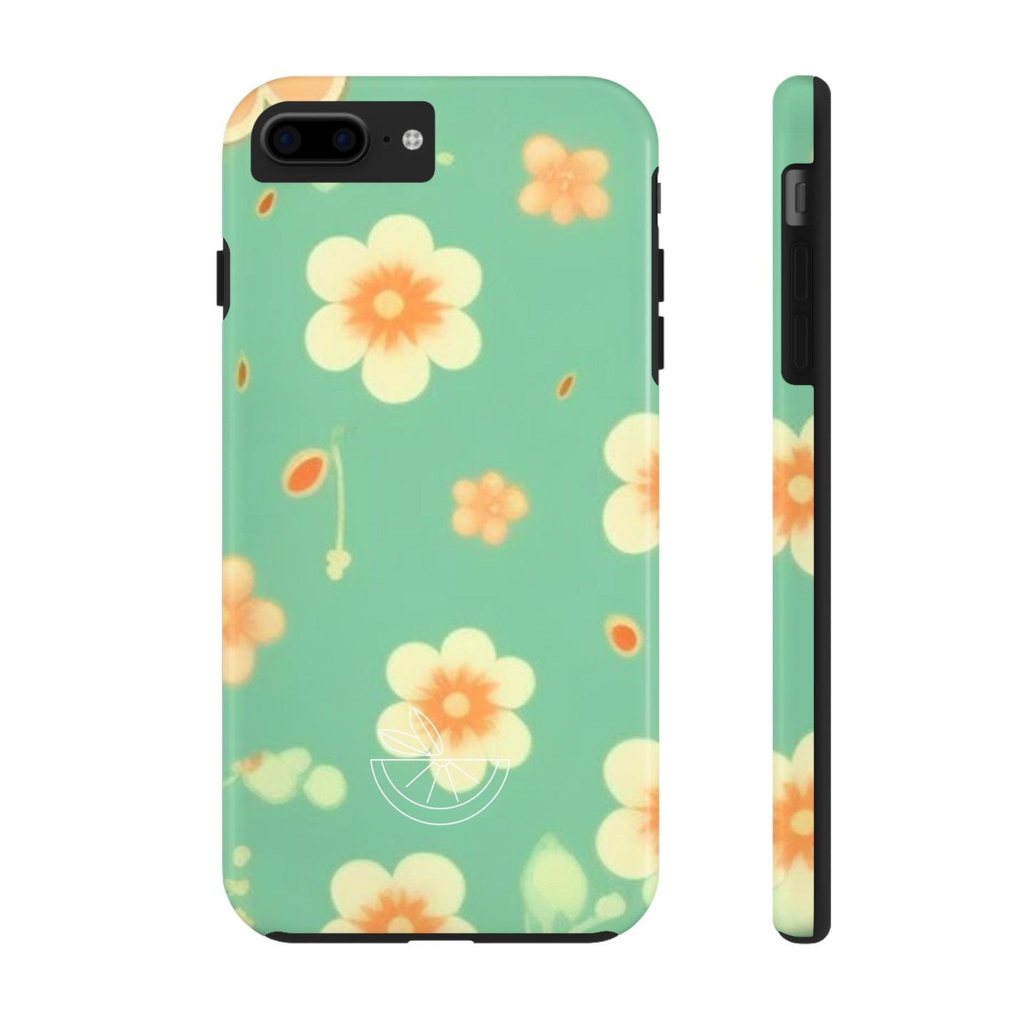 Vintage Coral flowers Tough Phone Cases