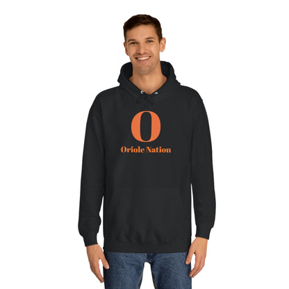 Orioles Fan Club Oriole Nation Unisex College Hoodie