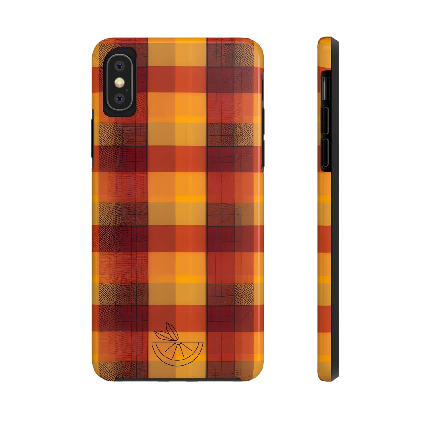 Vintage Fall Plaid HLC Tough Phone Cases