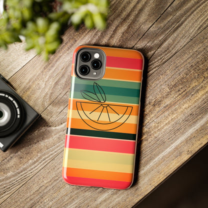 Vintage Stripes Tough Phone Cases