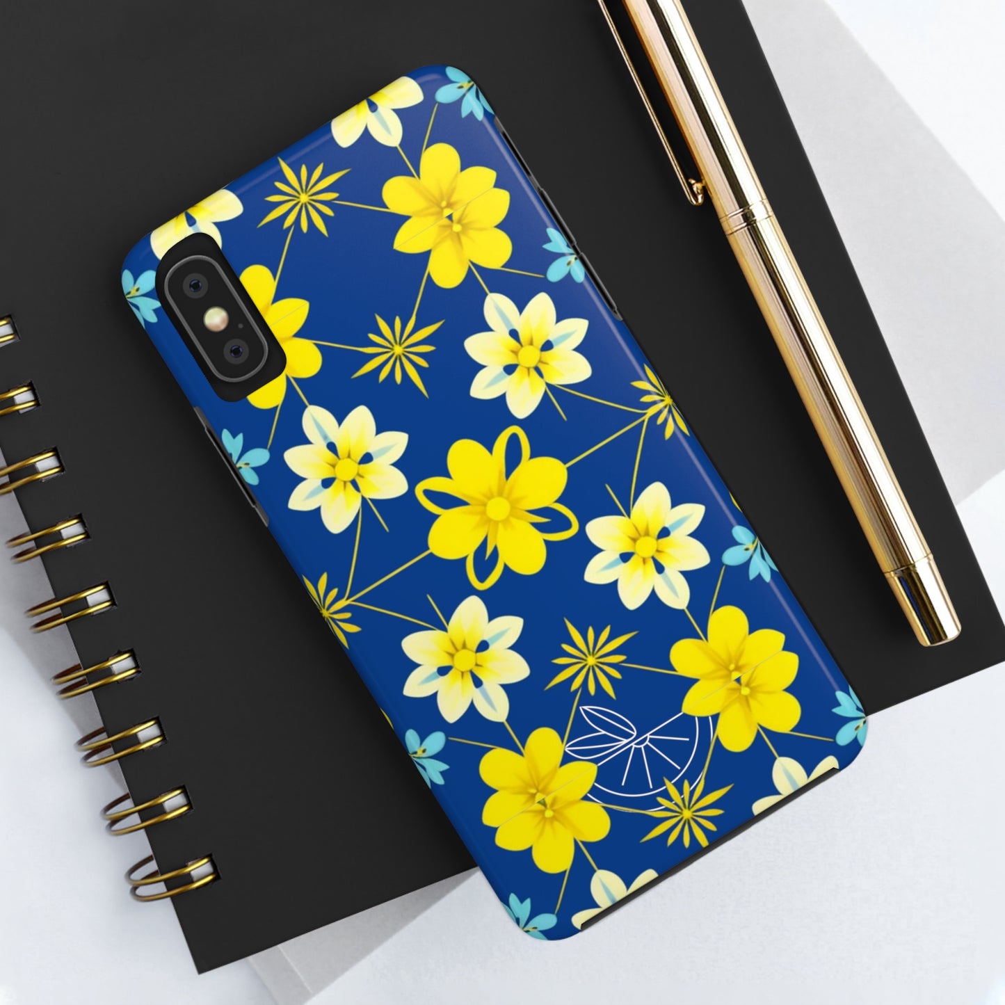 Vintage Yellow Flowers Tough Phone Cases