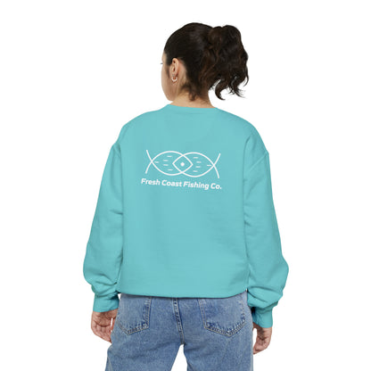 FCF Co. Hamlin Lake Fishing Club Unisex Garment-Dyed Sweatshirt