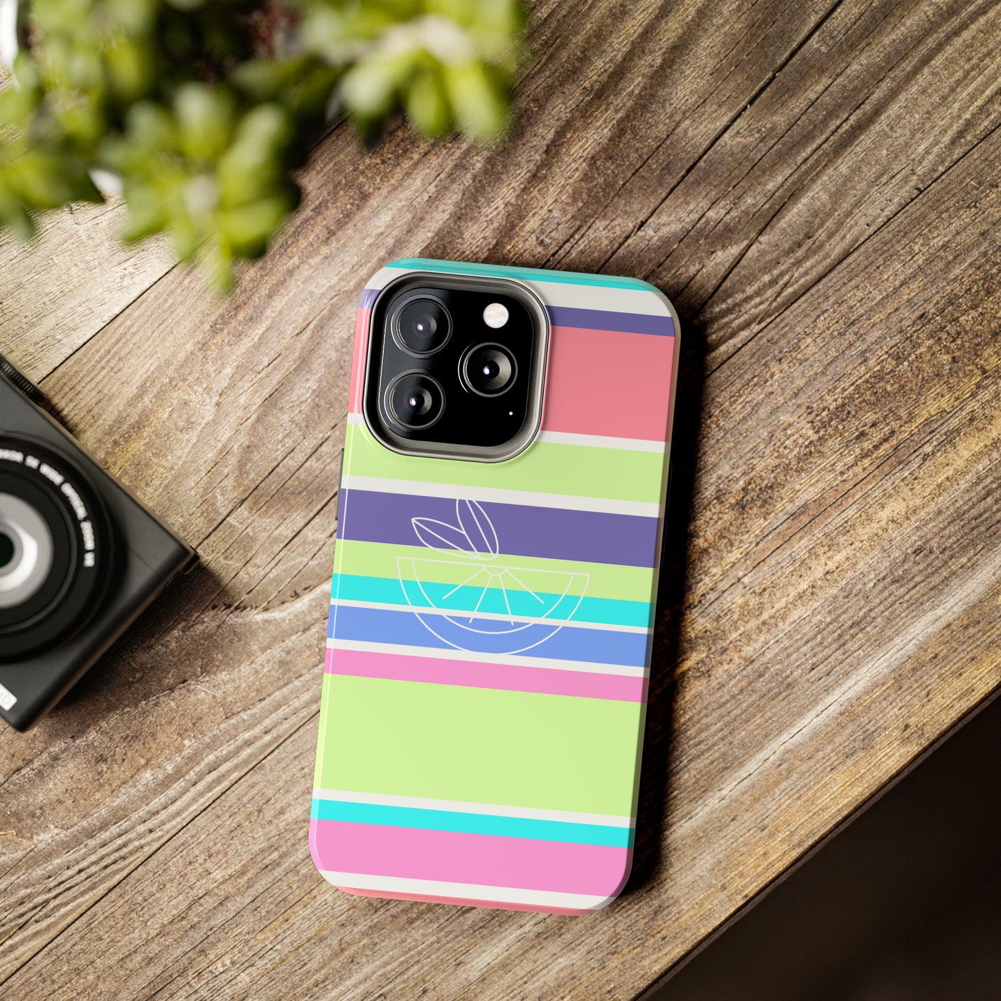 Beachy Stripes Tough Phone Cases