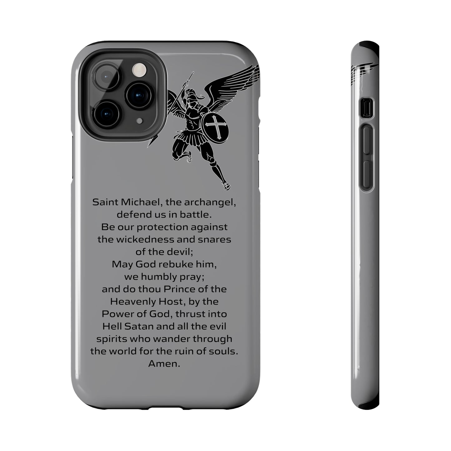 Saint Michael Art Design Tough Phone Cases