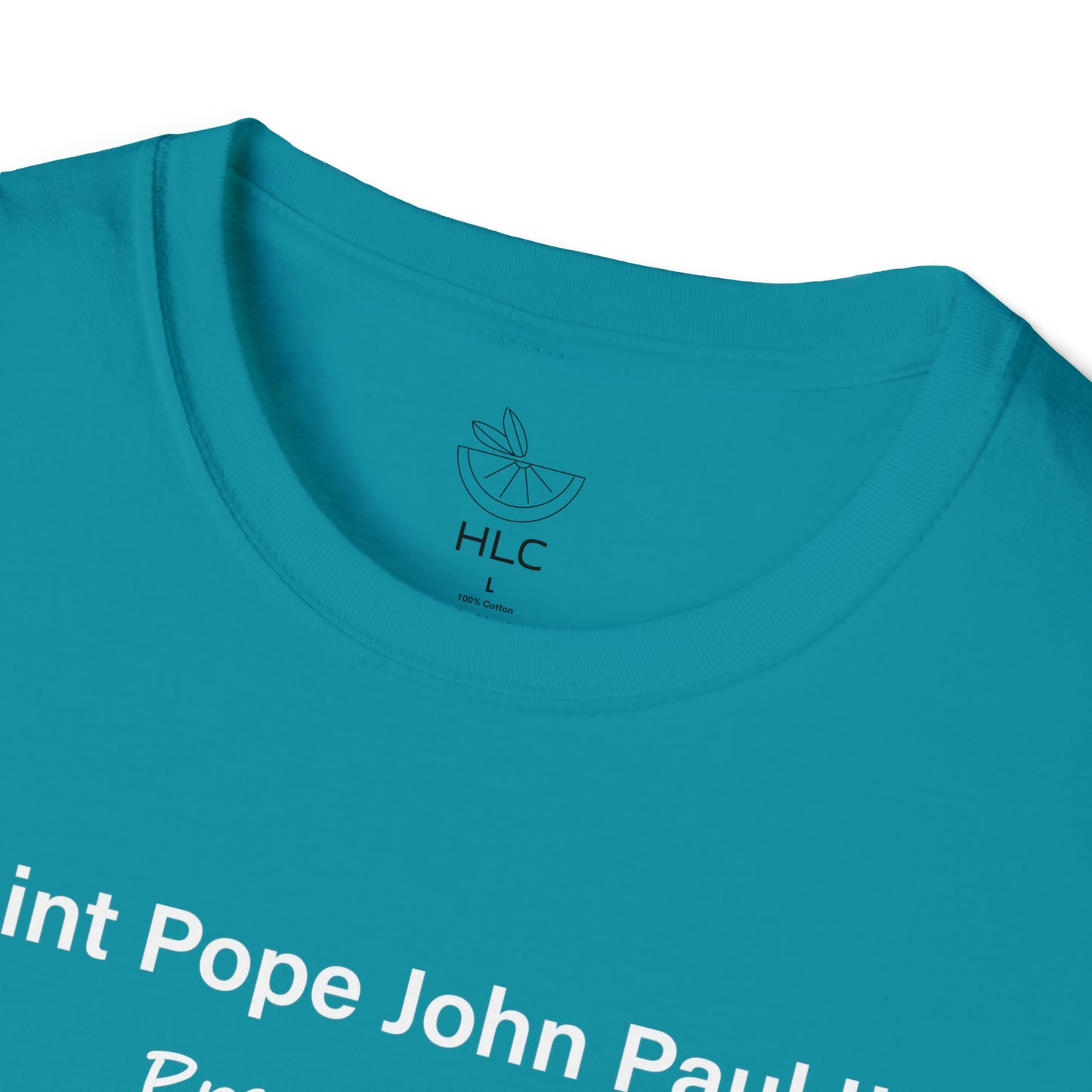 Saint Pope John Paul II Pray for Us Unisex Softstyle T-Shirt