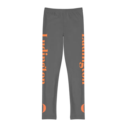 Orioles Fan w Side Print Youth Full-Length Leggings (AOP)