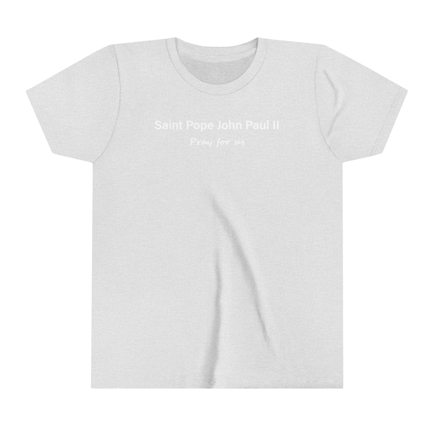 Saint Pope John Paul II Youth Short Sleeve Tee