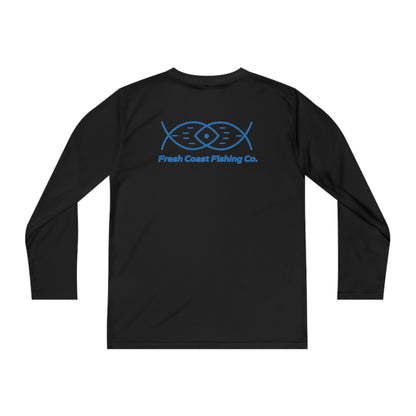 FCF Co. Long Lake Youth Long Sleeve Competitor Tee