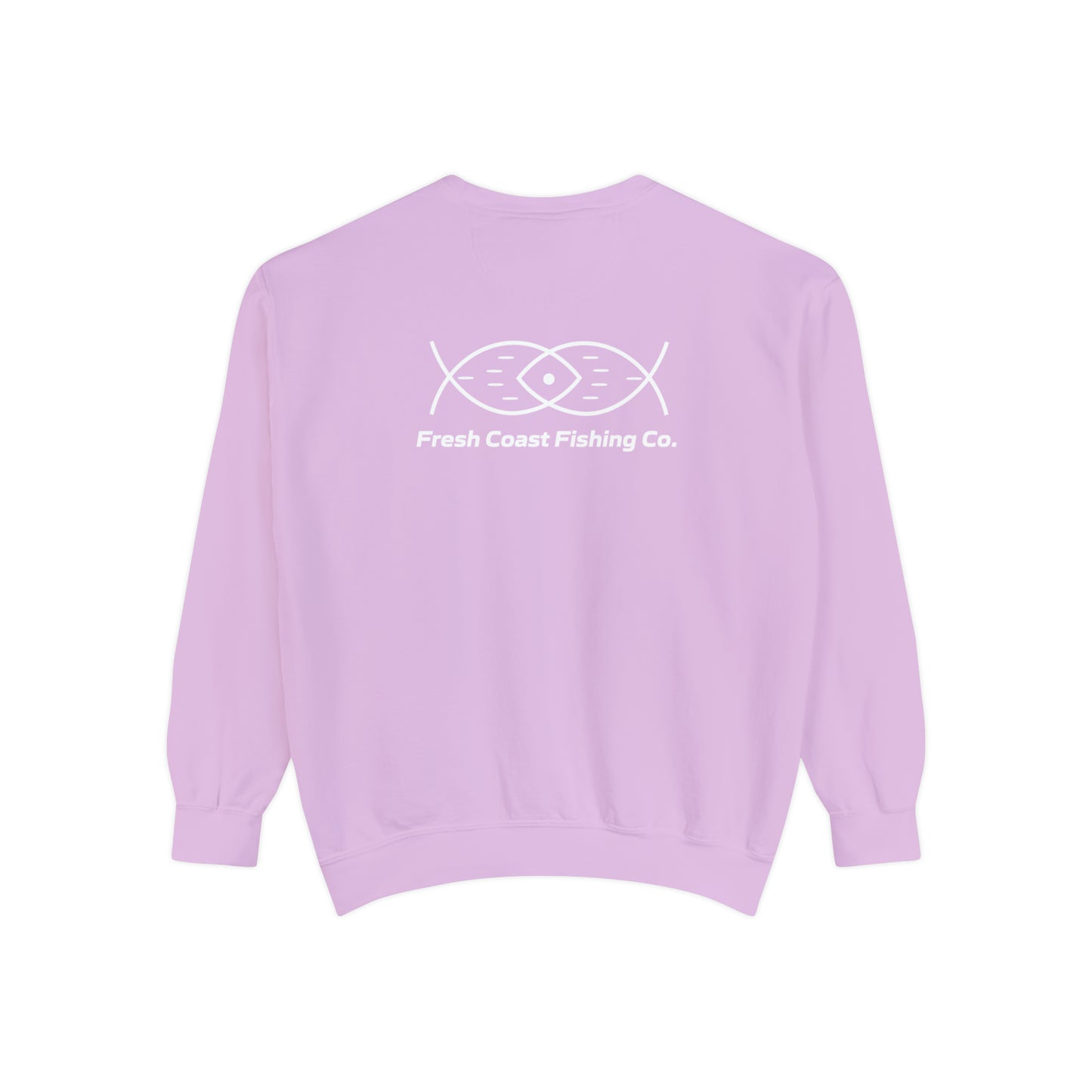 FCF Co. Hamlin Lake Fishing Club Unisex Garment-Dyed Sweatshirt