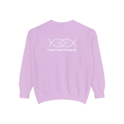 FCF Co. Hamlin Lake Fishing Club Unisex Garment-Dyed Sweatshirt