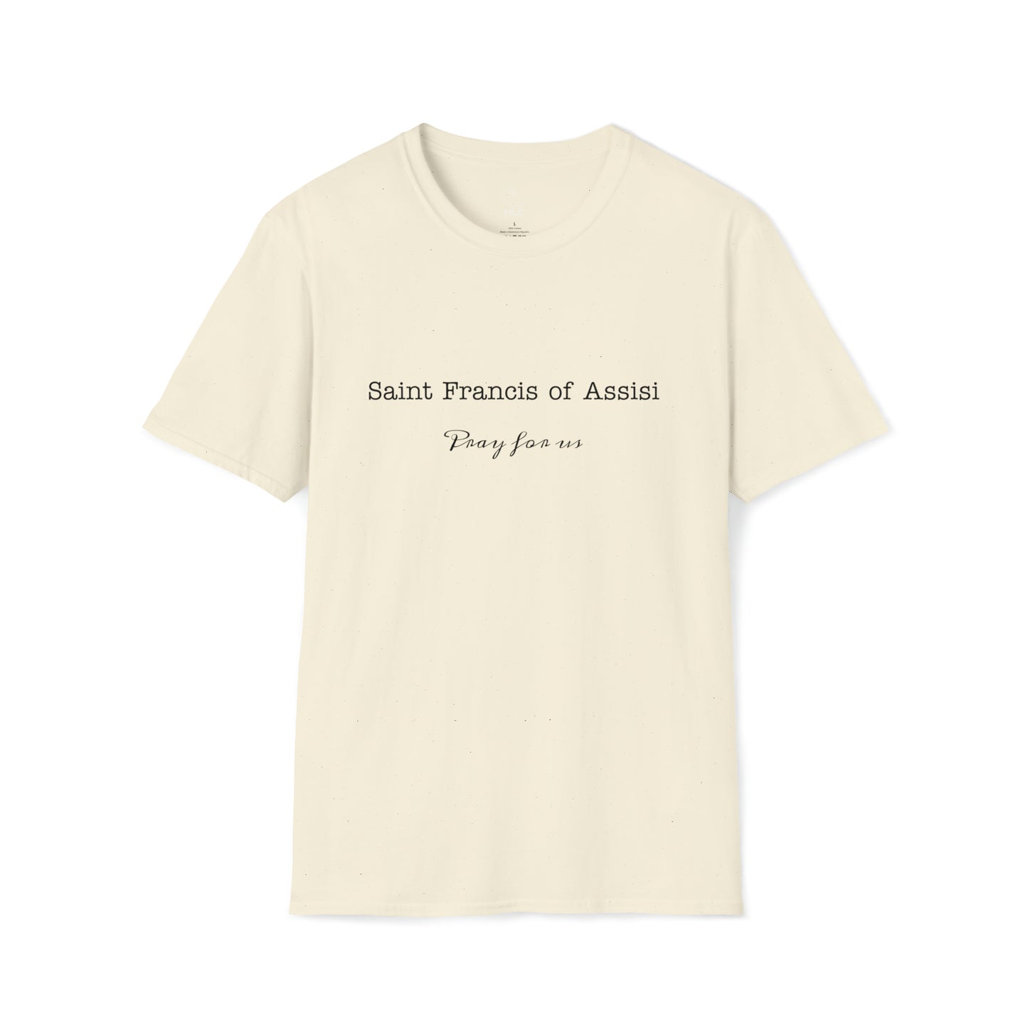 Saint Francis of Assisi Unisex Softstyle T-Shirt