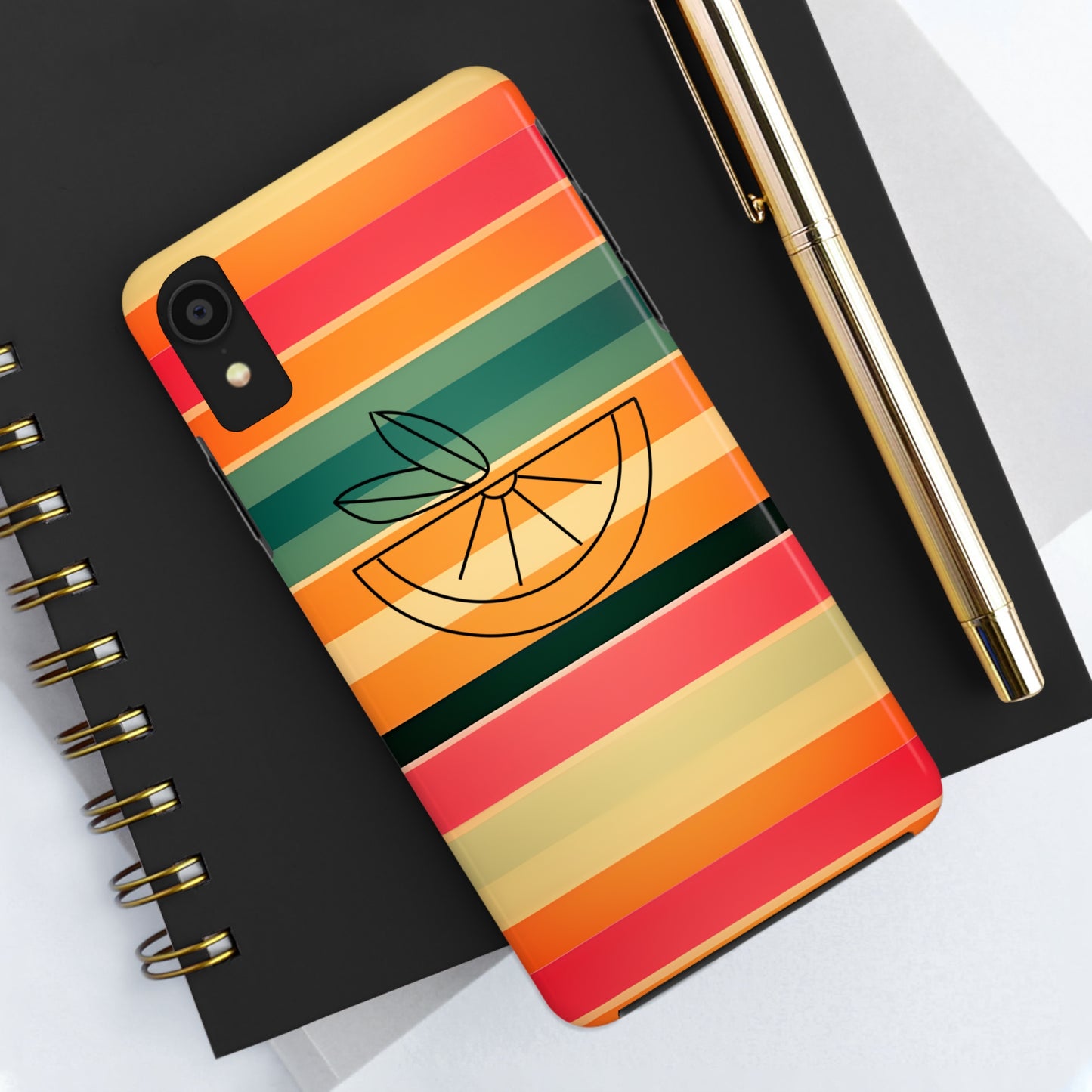 Vintage Stripes Tough Phone Cases