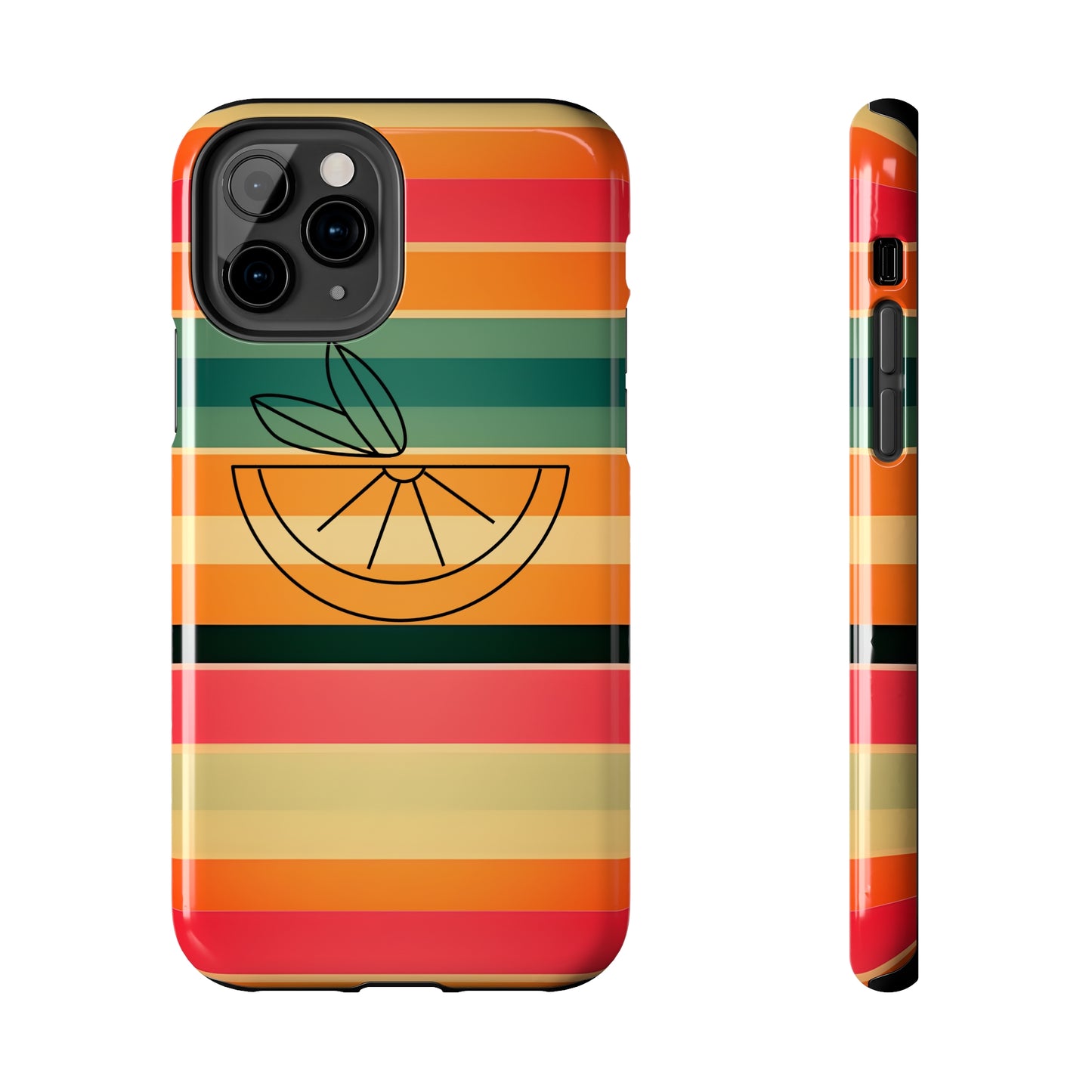 Vintage Stripes Tough Phone Cases