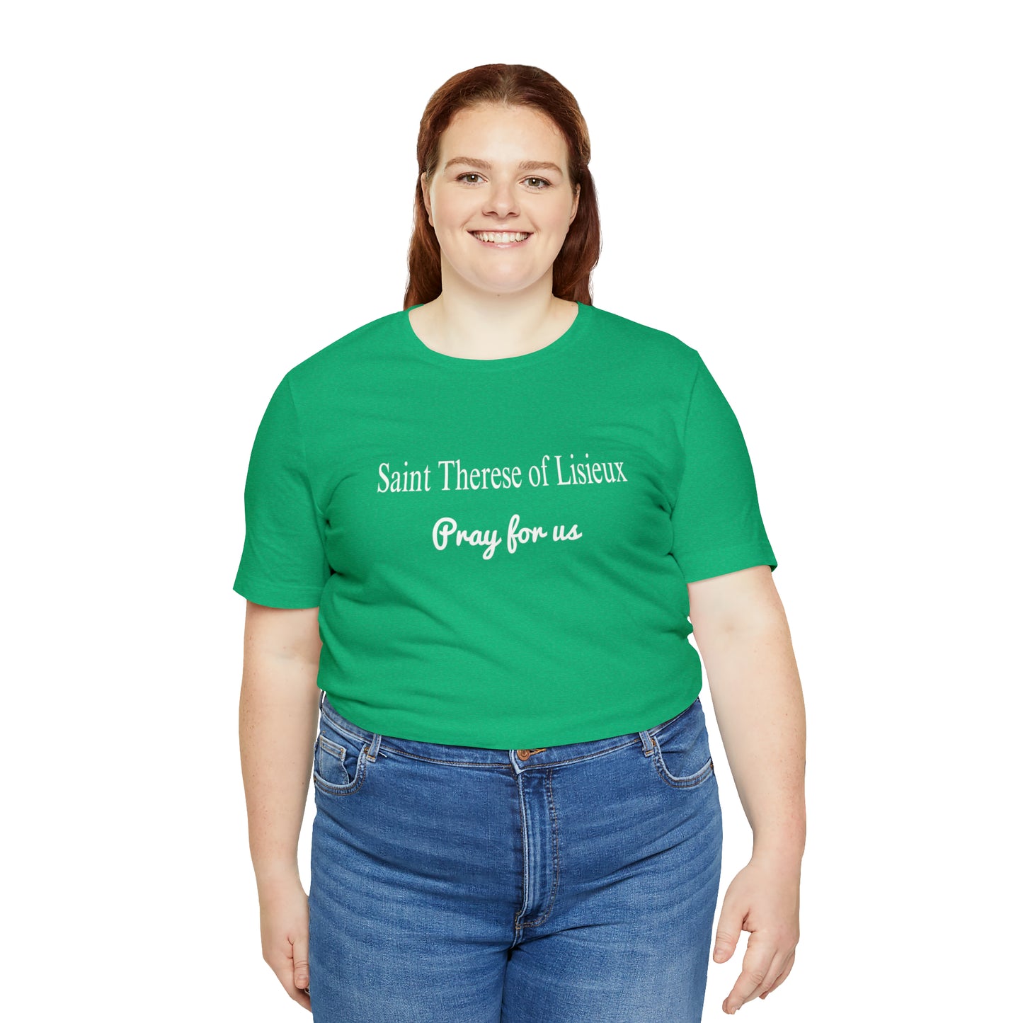 Saint Therese of Lisieux Unisex Jersey Short Sleeve Tee