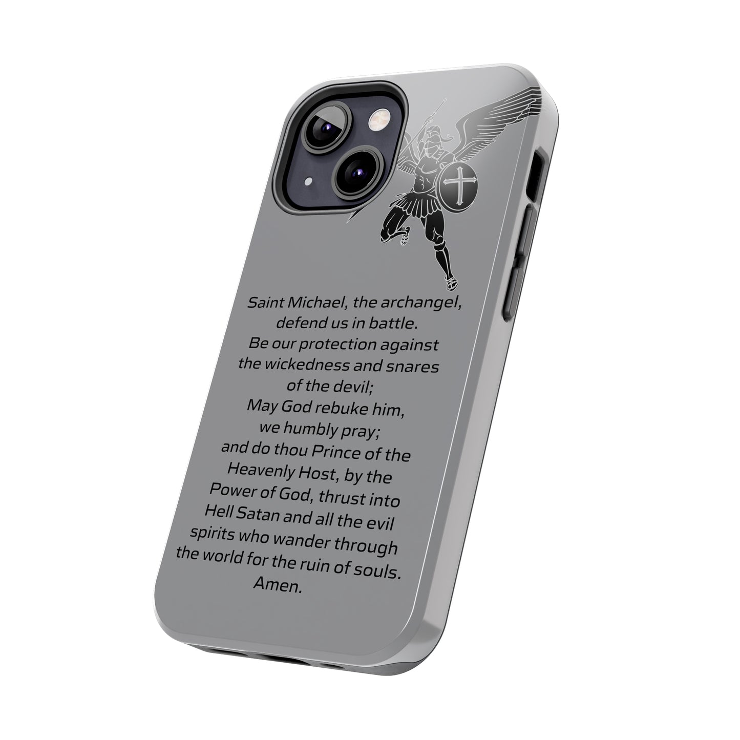 Saint Michael Art Design Tough Phone Cases