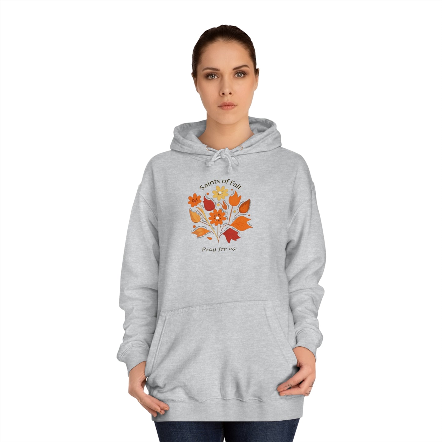 Saints of Fall  Unisex College Hoodie