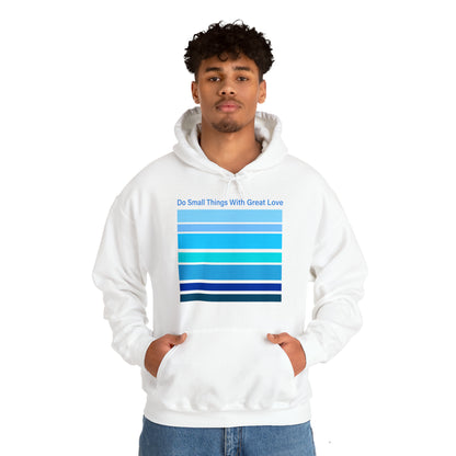 HLC Blue Stripes Unisex Heavy Blend™ Hooded Sweatshirt