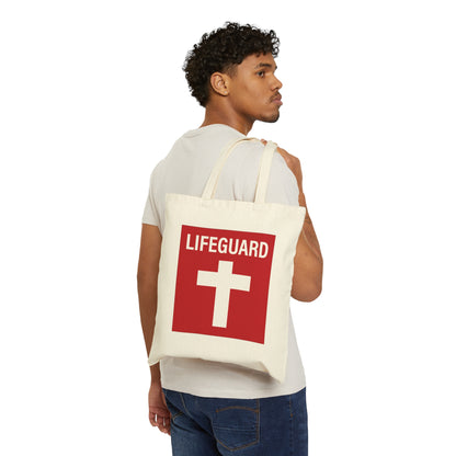 HLC Lifeguard Cotton Canvas Tote Bag