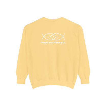 FCF Co. Hamlin Lake Fishing Club Unisex Garment-Dyed Sweatshirt