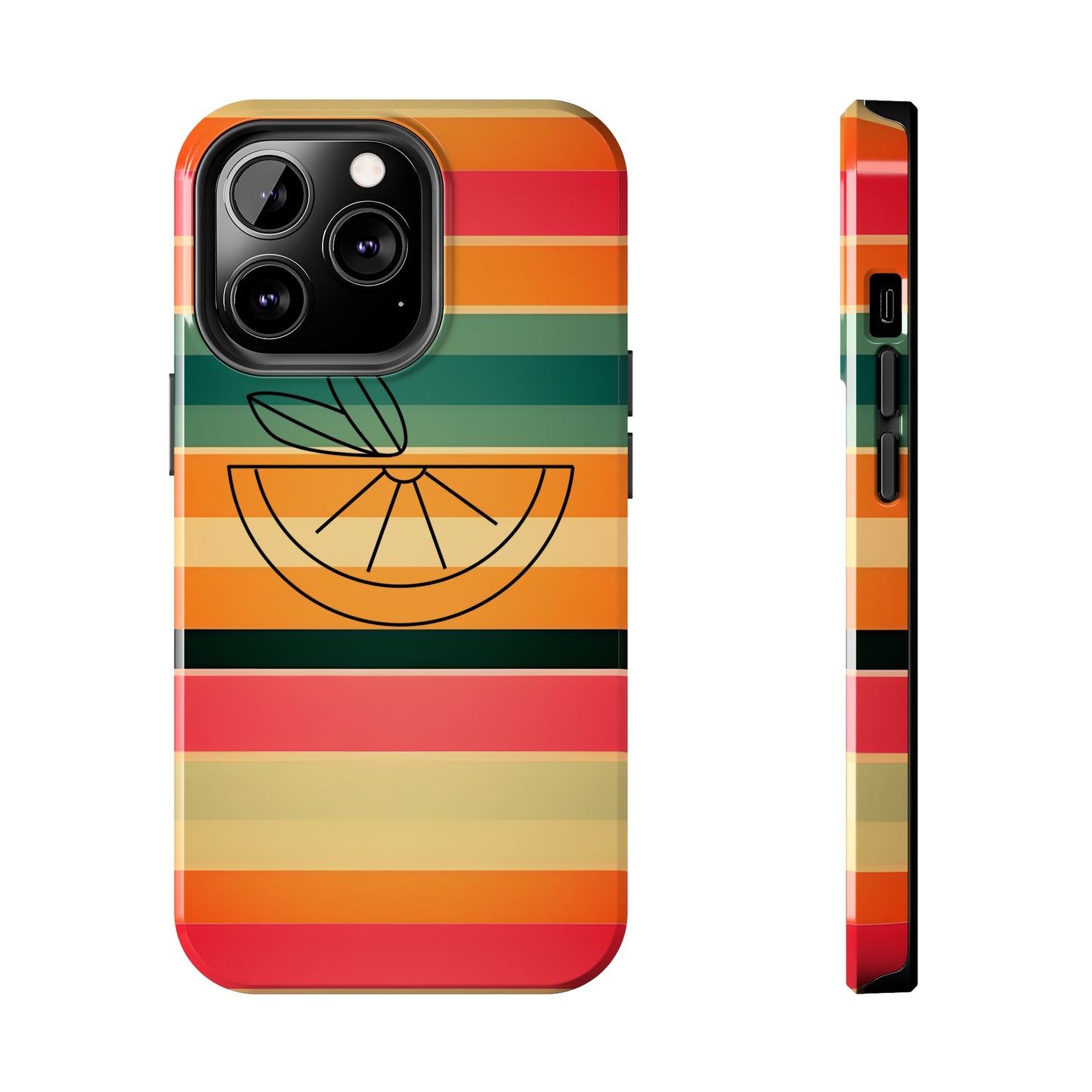 Vintage Stripes Tough Phone Cases