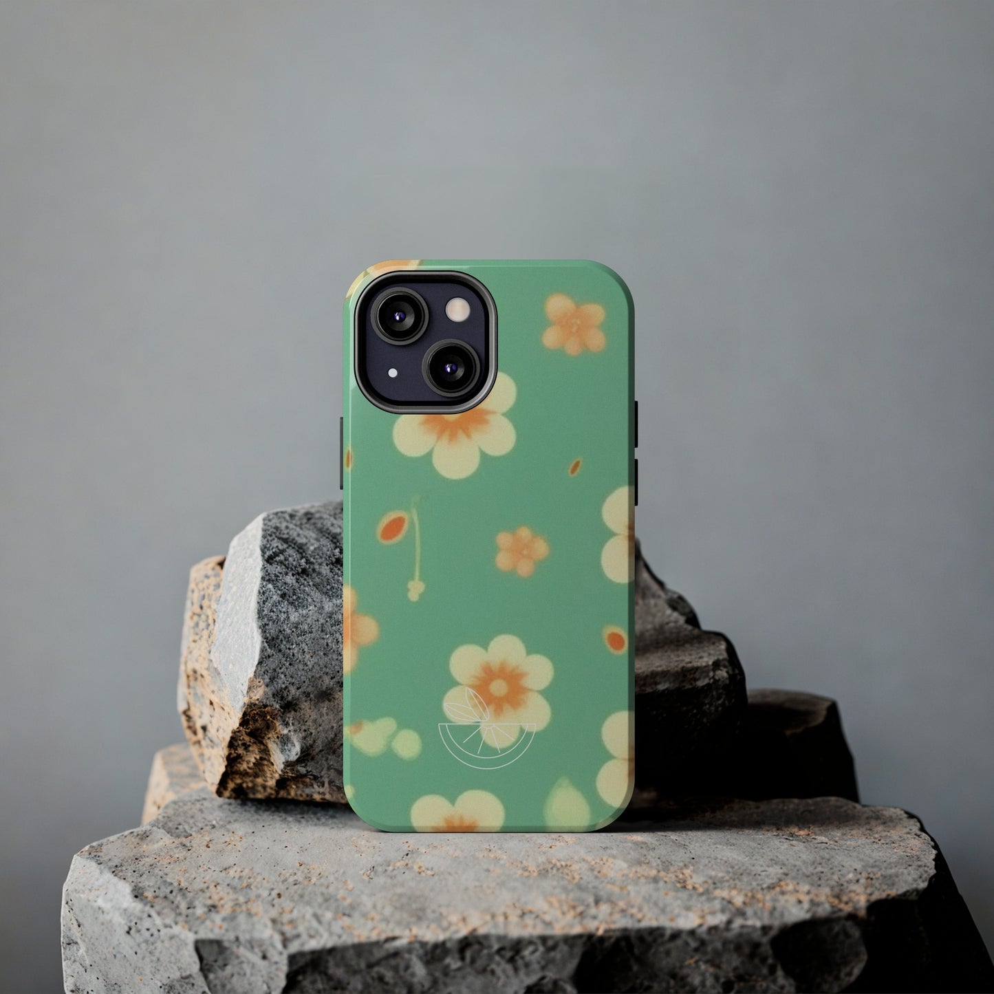 Vintage Coral flowers Tough Phone Cases