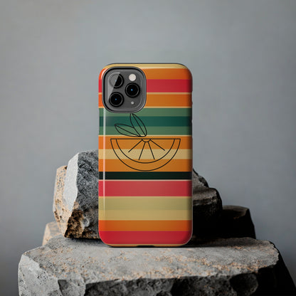 Vintage Stripes Tough Phone Cases