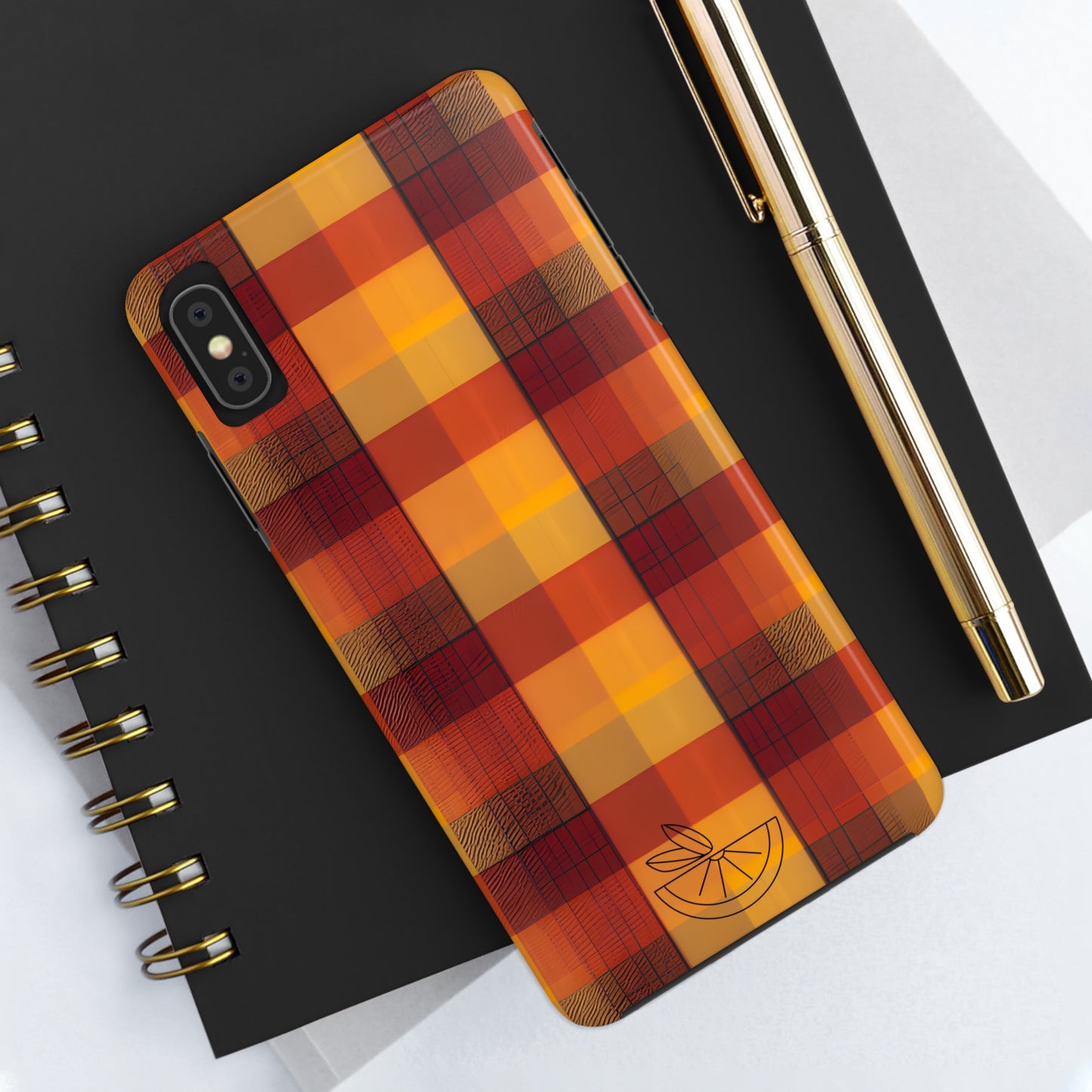 Vintage Fall Plaid HLC Tough Phone Cases