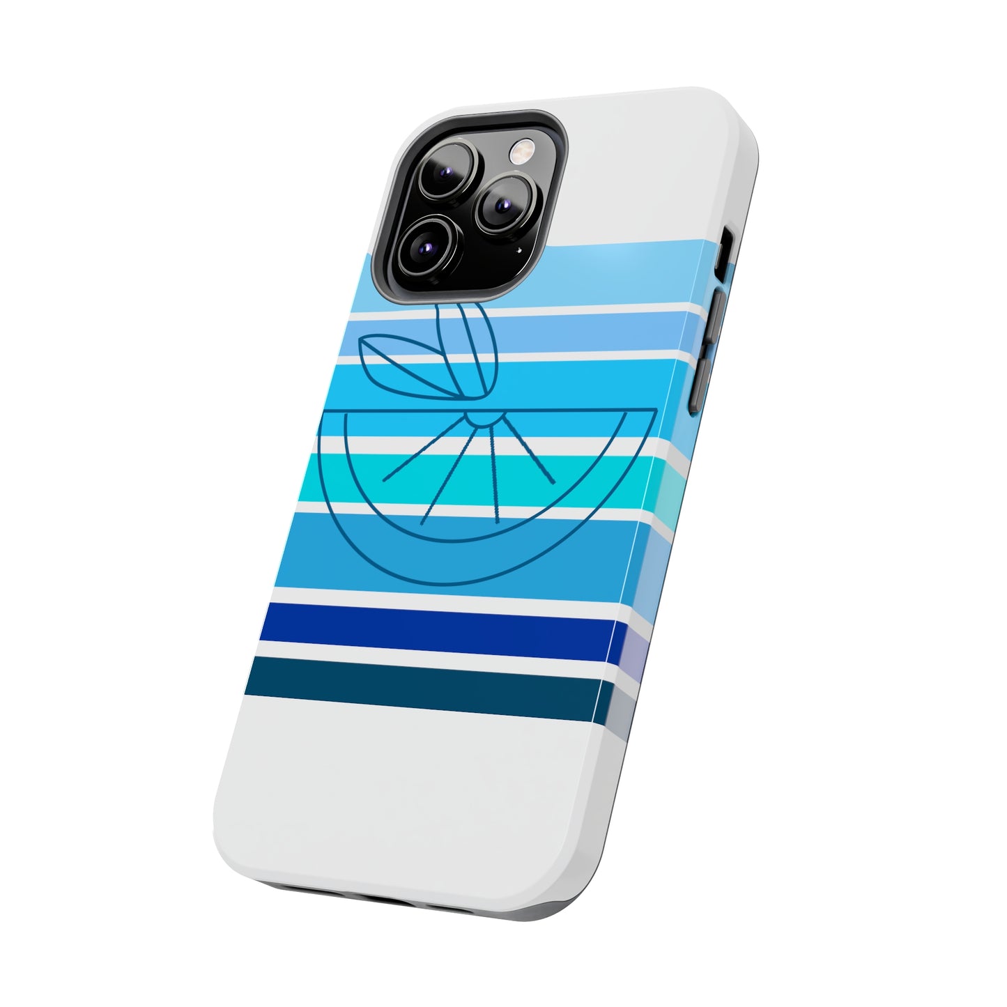 HLC Blue Stripes Tough Phone Cases