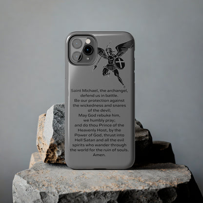 Saint Michael Art Design Tough Phone Cases