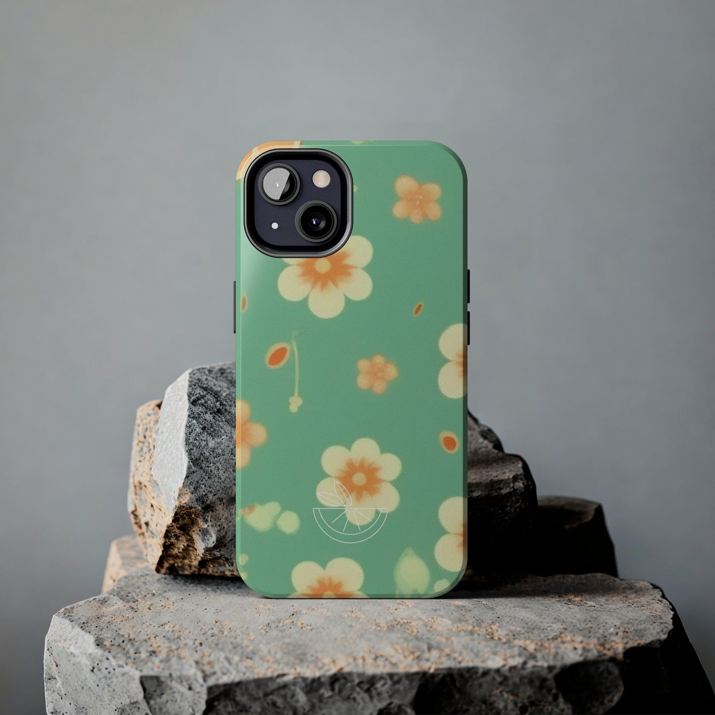 Vintage Coral flowers Tough Phone Cases