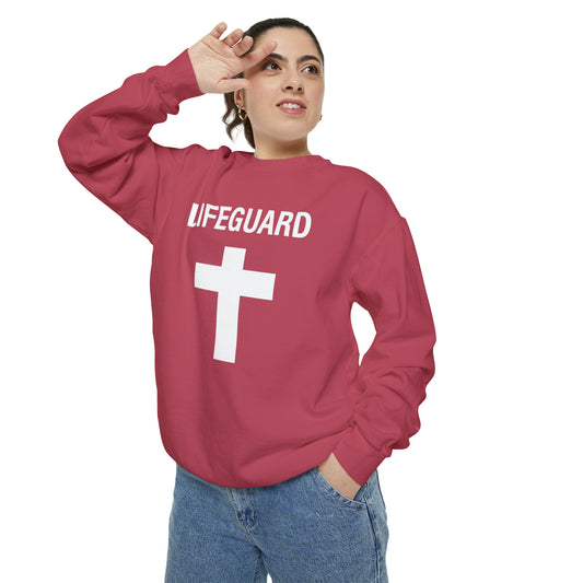 HLC Lifeguard Unisex Garment-Dyed Sweatshirt