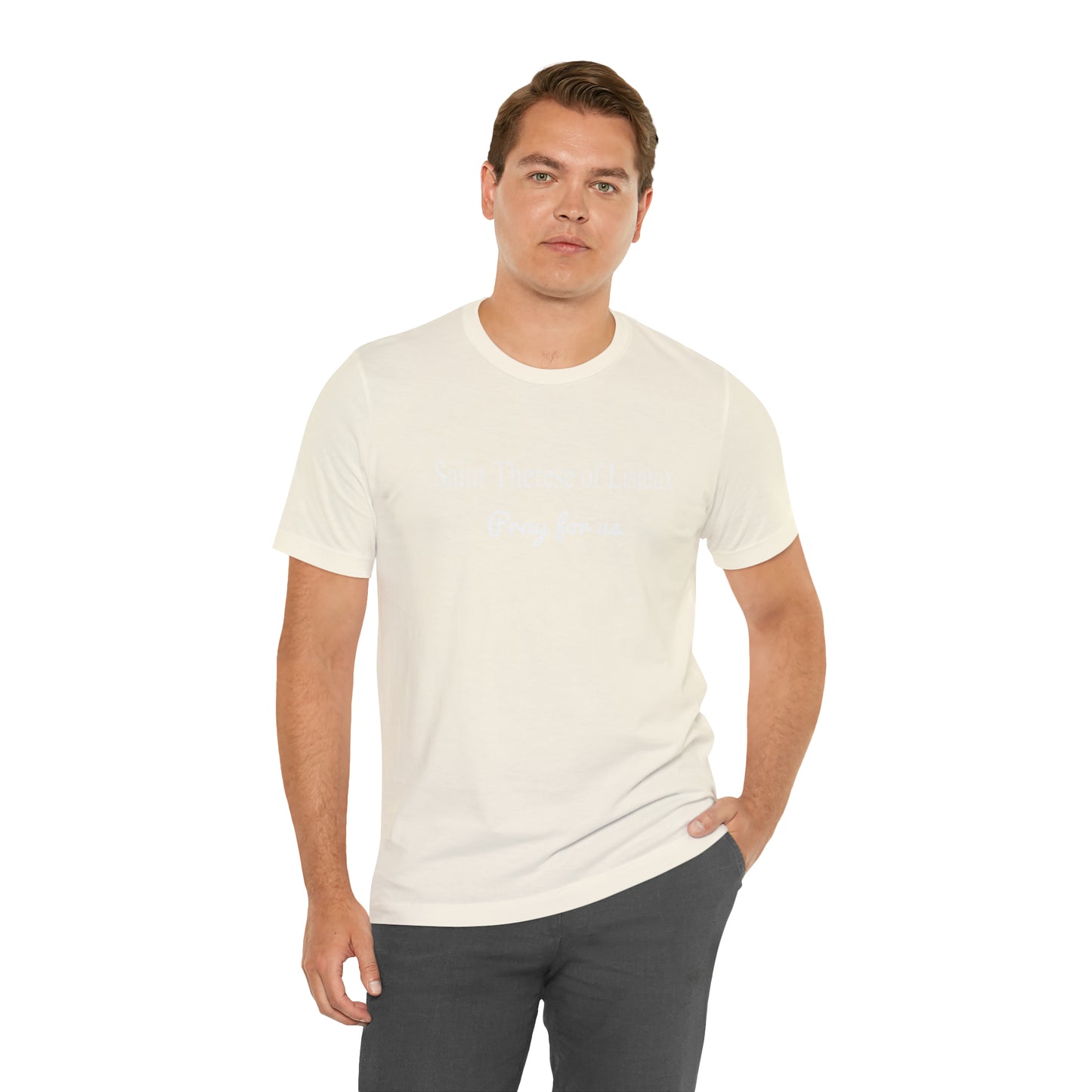 Saint Therese of Lisieux Unisex Jersey Short Sleeve Tee