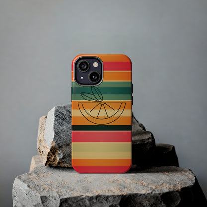 Vintage Stripes Tough Phone Cases