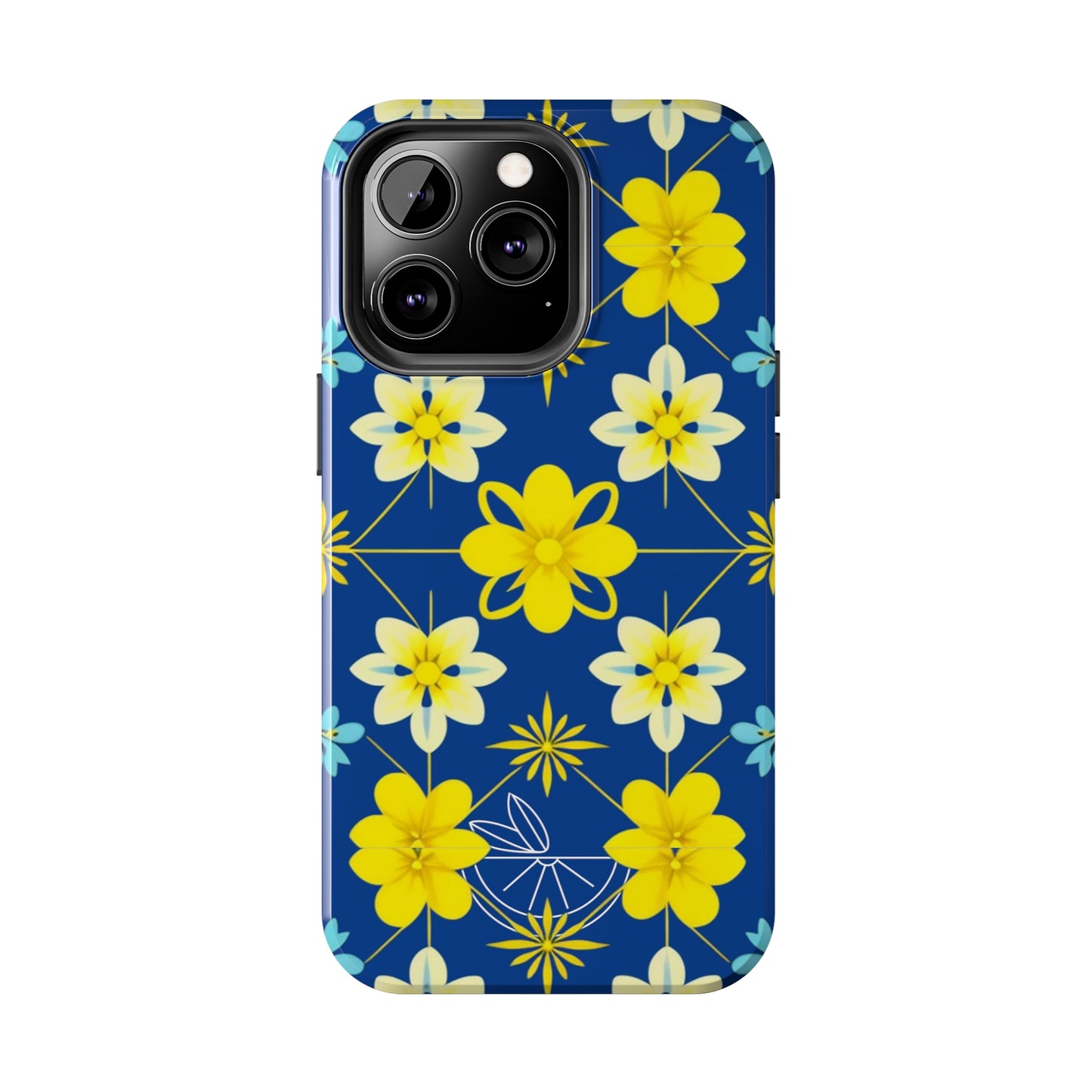 Vintage Yellow Flowers Tough Phone Cases