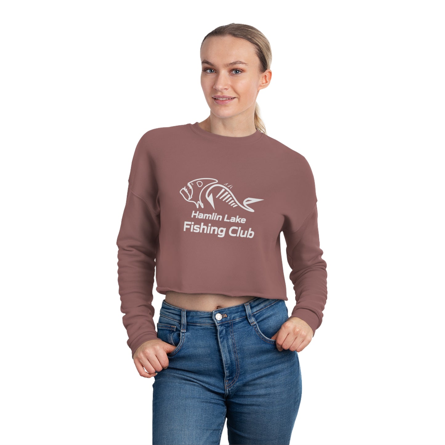 FCF Co. Hamlin Lake  Women's Cropped Sweatshirt