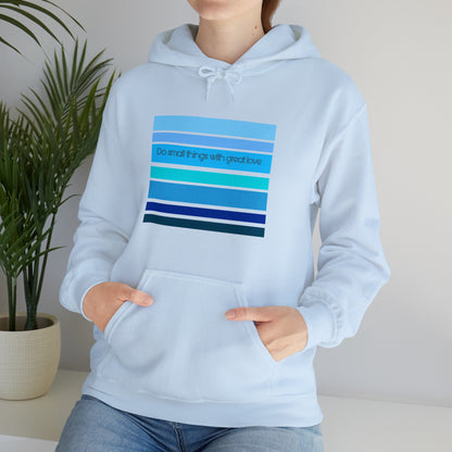 HLC Blue Stripes Unisex Heavy Blend™ Hooded Sweatshirt