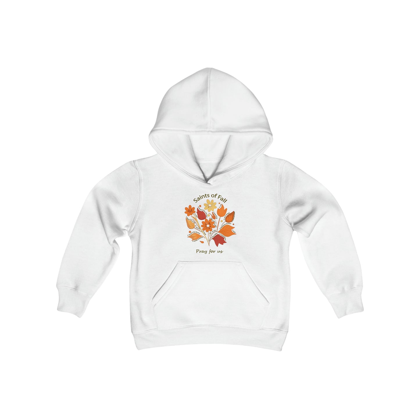 Saints of Fall Youth Heavy Blend Hooded Sweatshirt