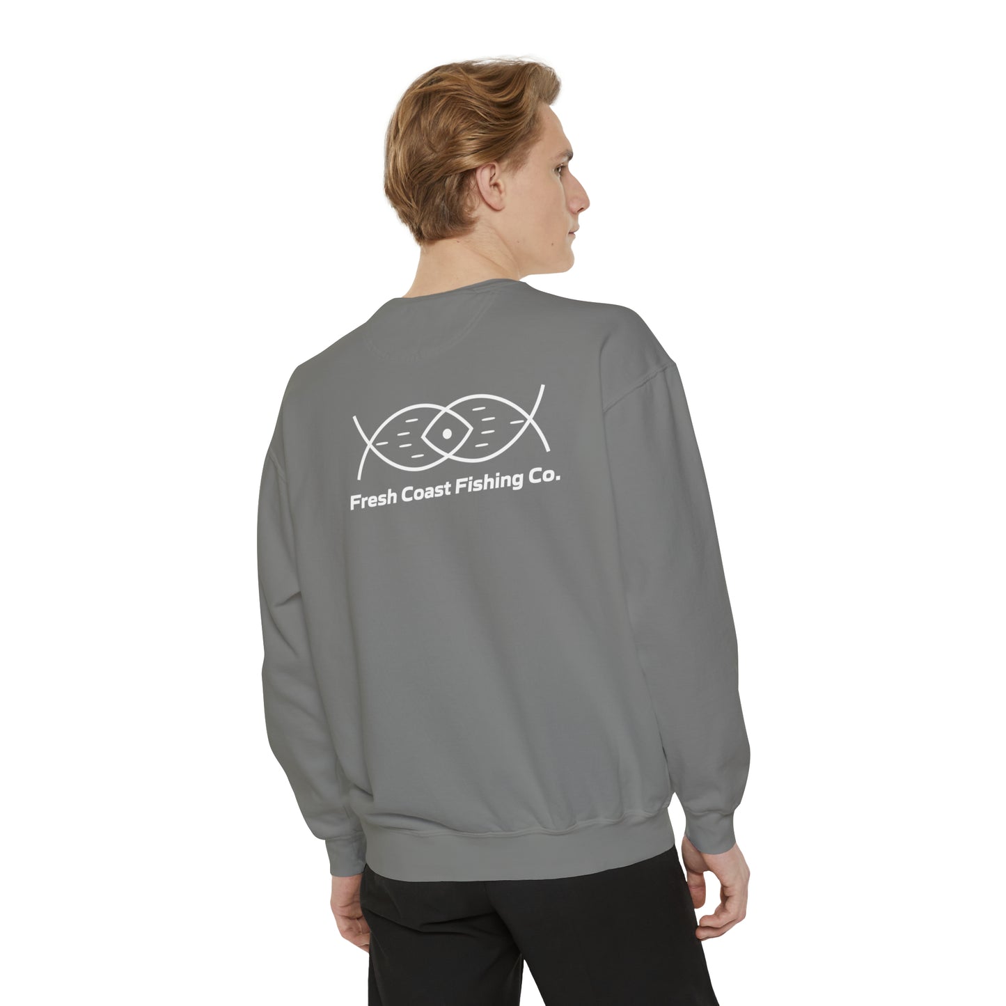 FCF Co. Hamlin Lake Fishing Club Unisex Garment-Dyed Sweatshirt