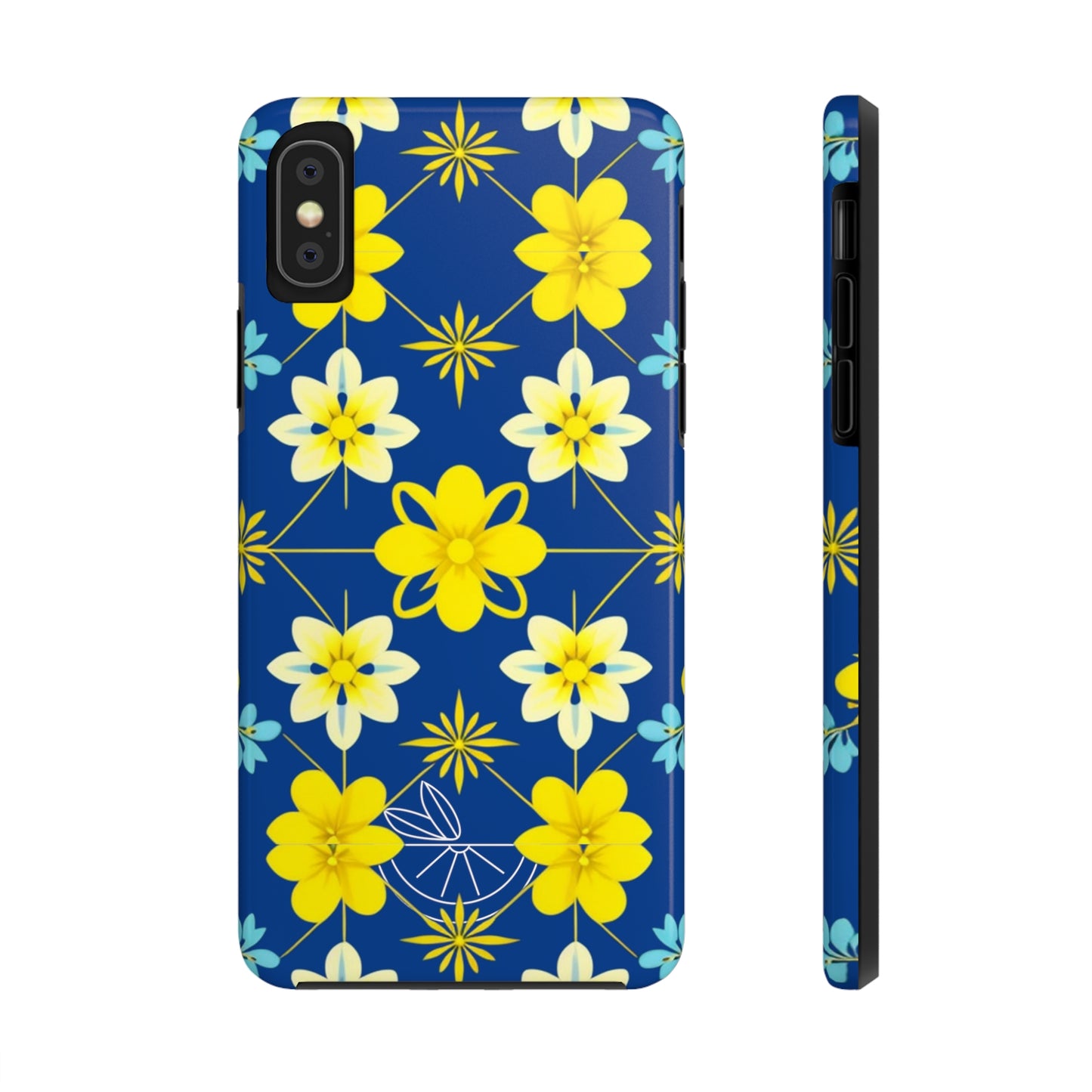 Vintage Yellow Flowers Tough Phone Cases