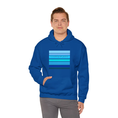 HLC Blue Stripes Unisex Heavy Blend™ Hooded Sweatshirt