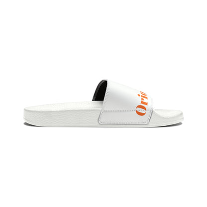 Orioles Fan Youth PU Slide Sandals