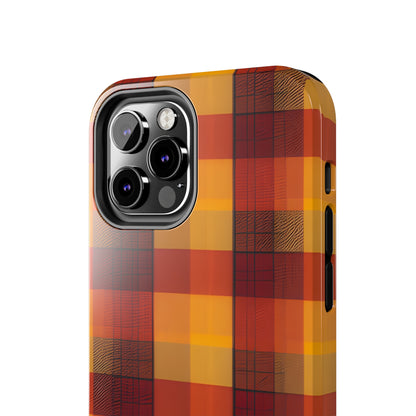 Vintage Fall Plaid HLC Tough Phone Cases