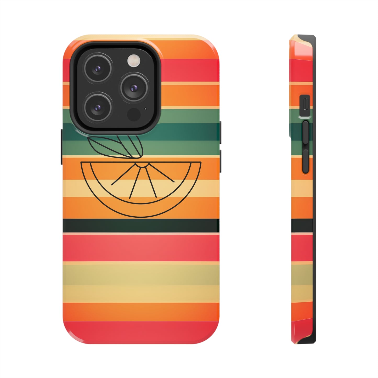 Vintage Stripes Tough Phone Cases