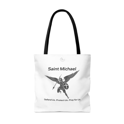 Archangel Saint Michael Tote Bag